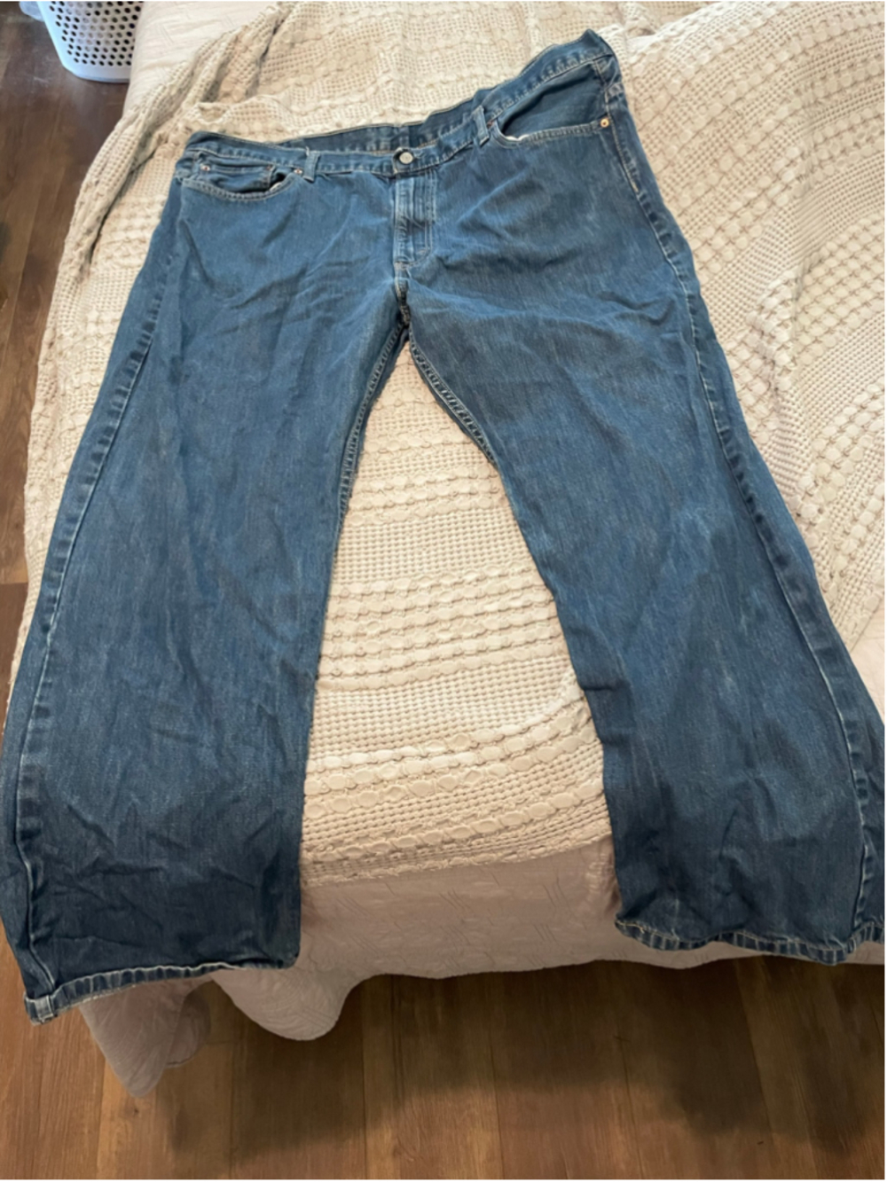 Men's Levi's 569 Relaxed Fit Jeans Blue Waist 42x32